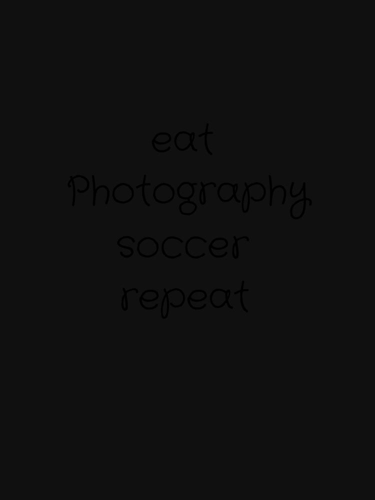 eat photography soccer repeat by falconaro