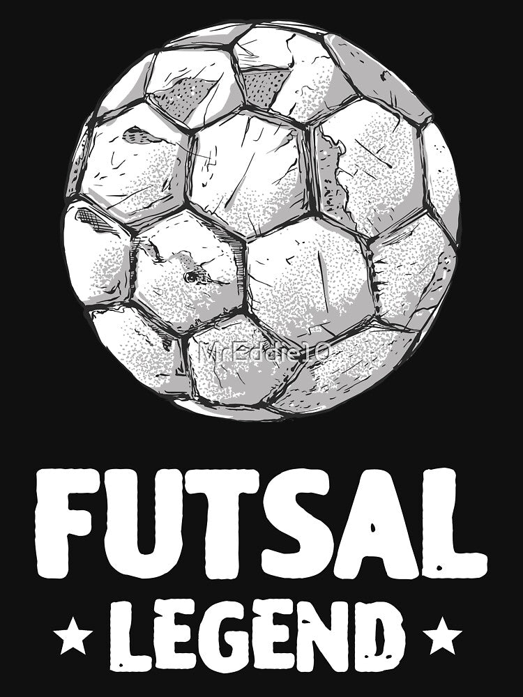 Futsal Legend Grunge Ball Art by MrEddie10