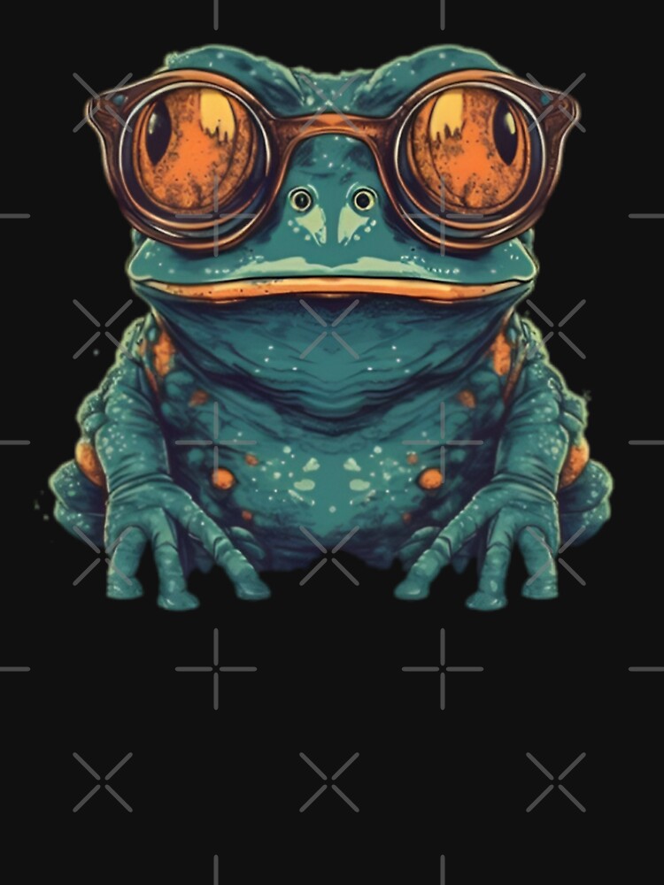 Visionary Frog: Leaping with Clarity by Strokes-Colors
