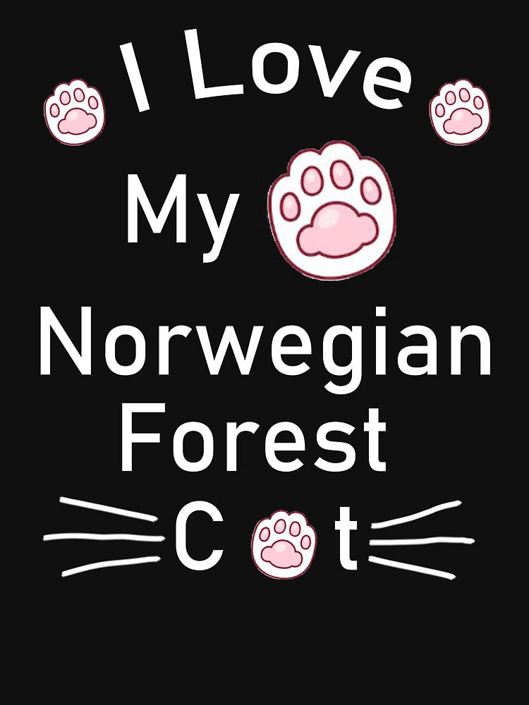 I Love My Norwegian Forest Cat by Housestore