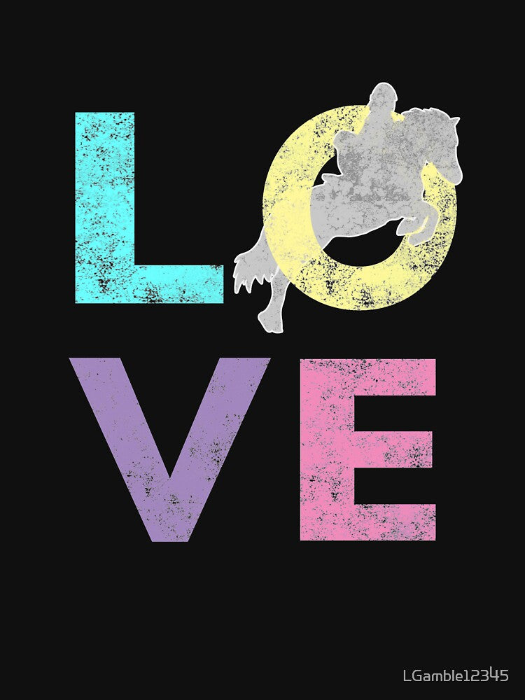 Fun & Cute Horse Love gift for girls by LGamble12345