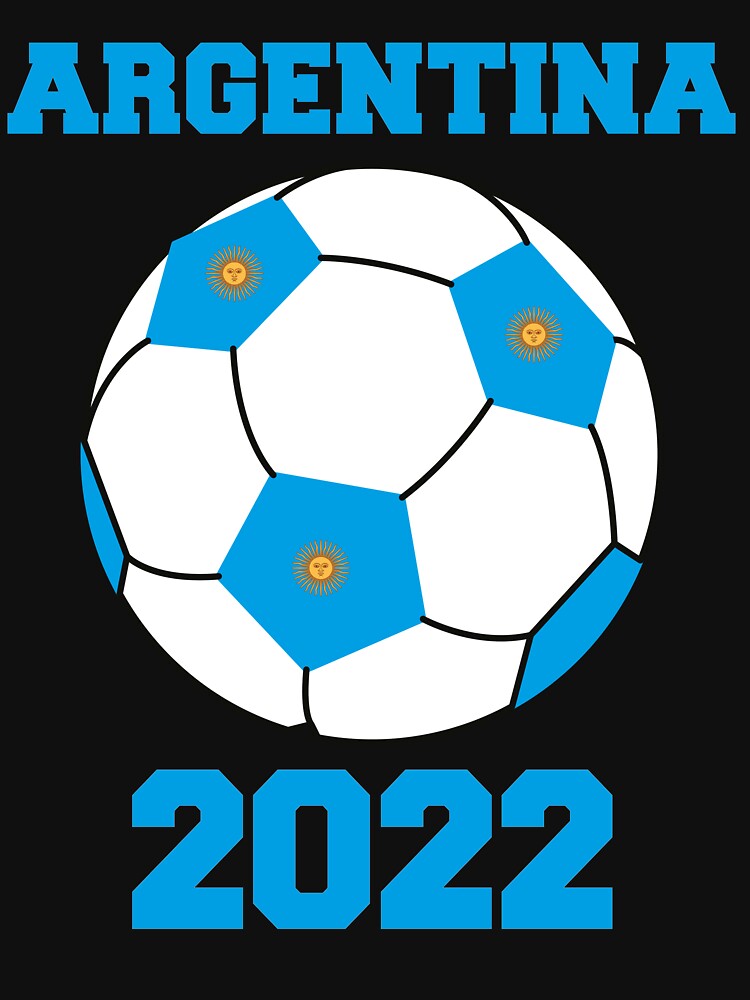 Argentina Soccer Ball Flag 2022 - Argentinian Football Lovers by MGHdesign