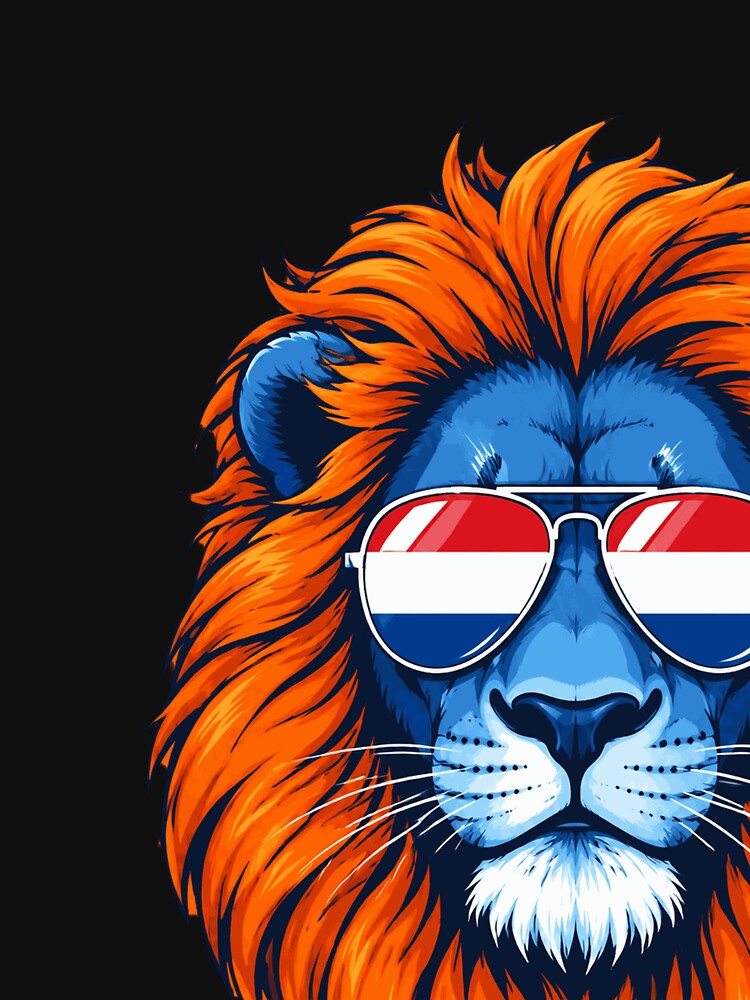 Nederland Lion, Netherlands Flag. Kids Holland Dutch, Orange by didiersoyer