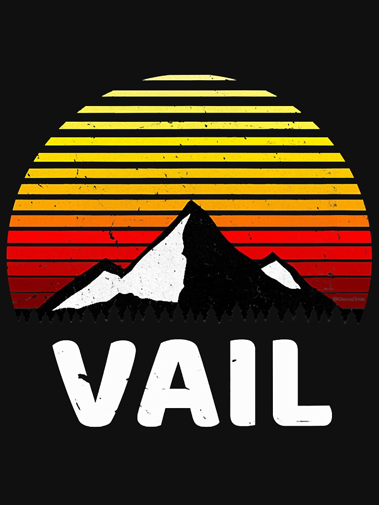 Vail Colorado Usa Vintage Retro by YesterDayCheck
