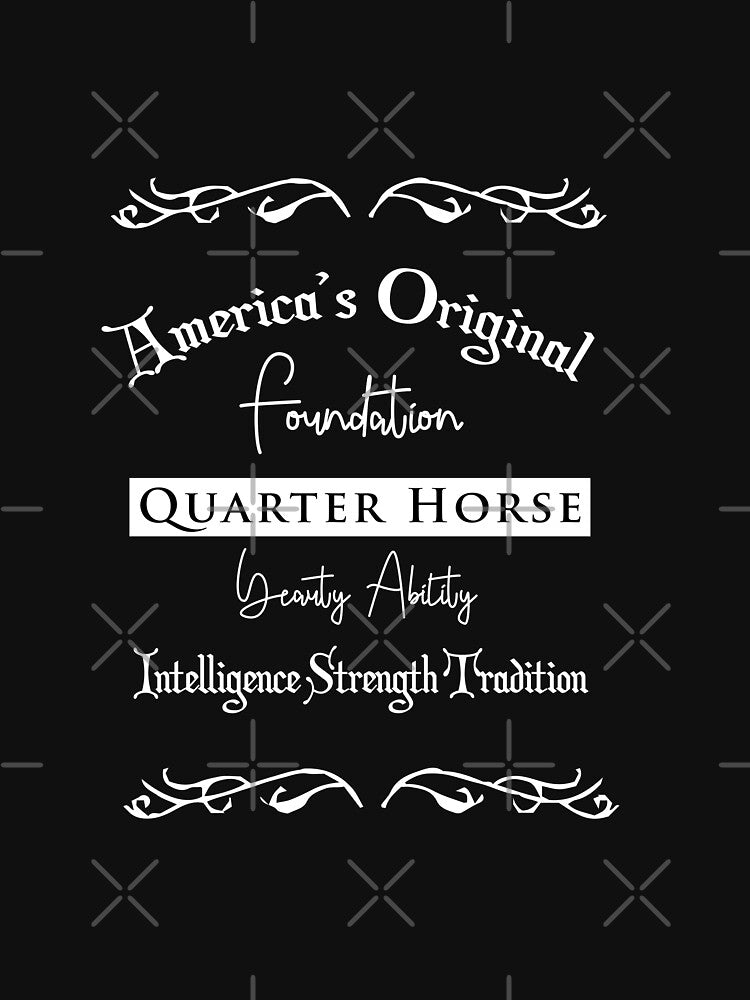 America's Original Foundation Quarter Horse by Brother's Clothing