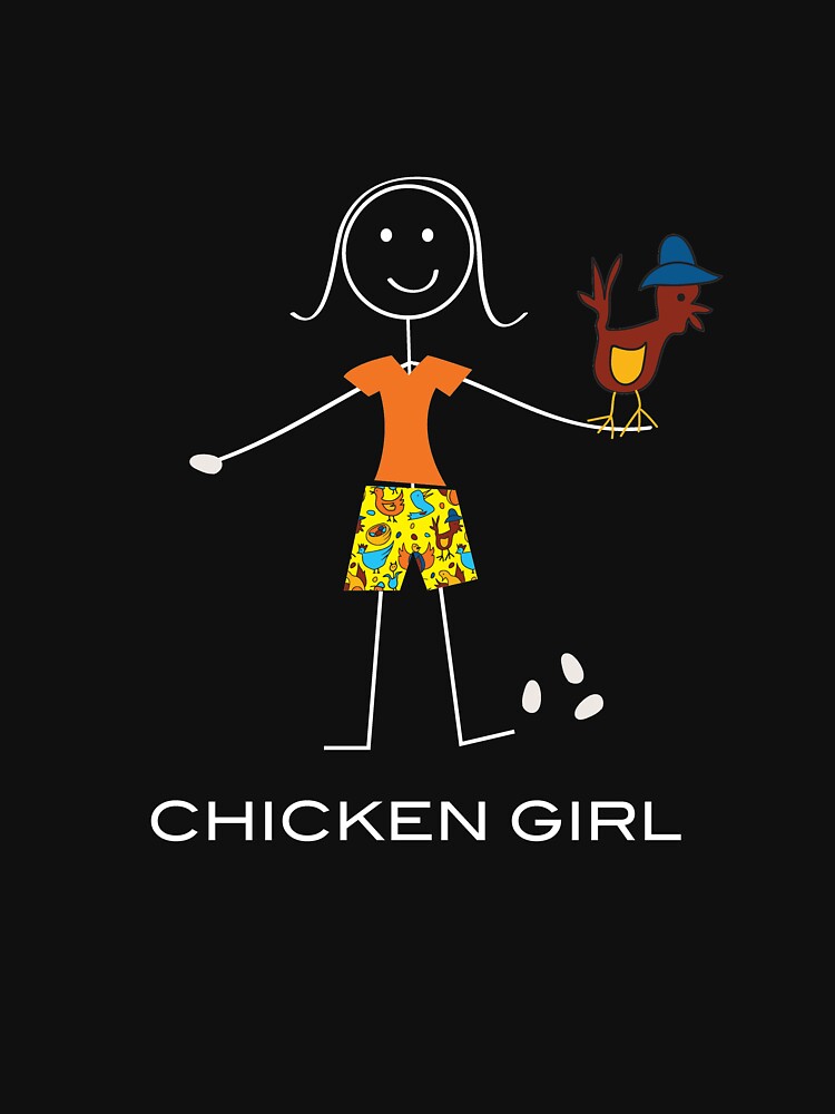 Funny Womens Chicken Famer by whyitsme