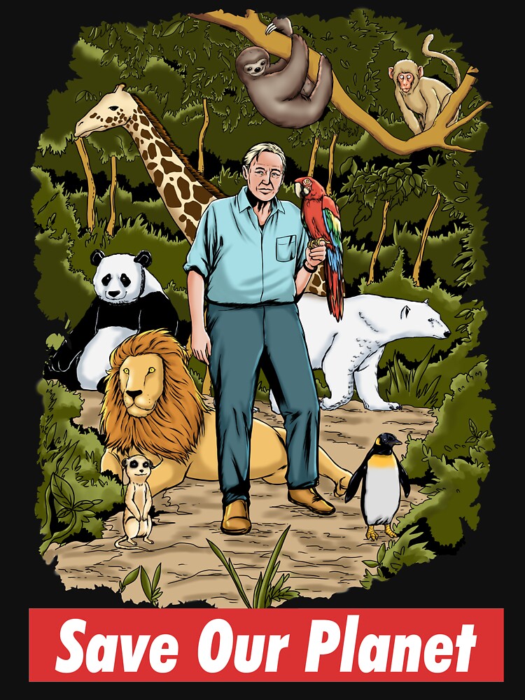 David Attenborough - Save Our Planet by HiroFiction