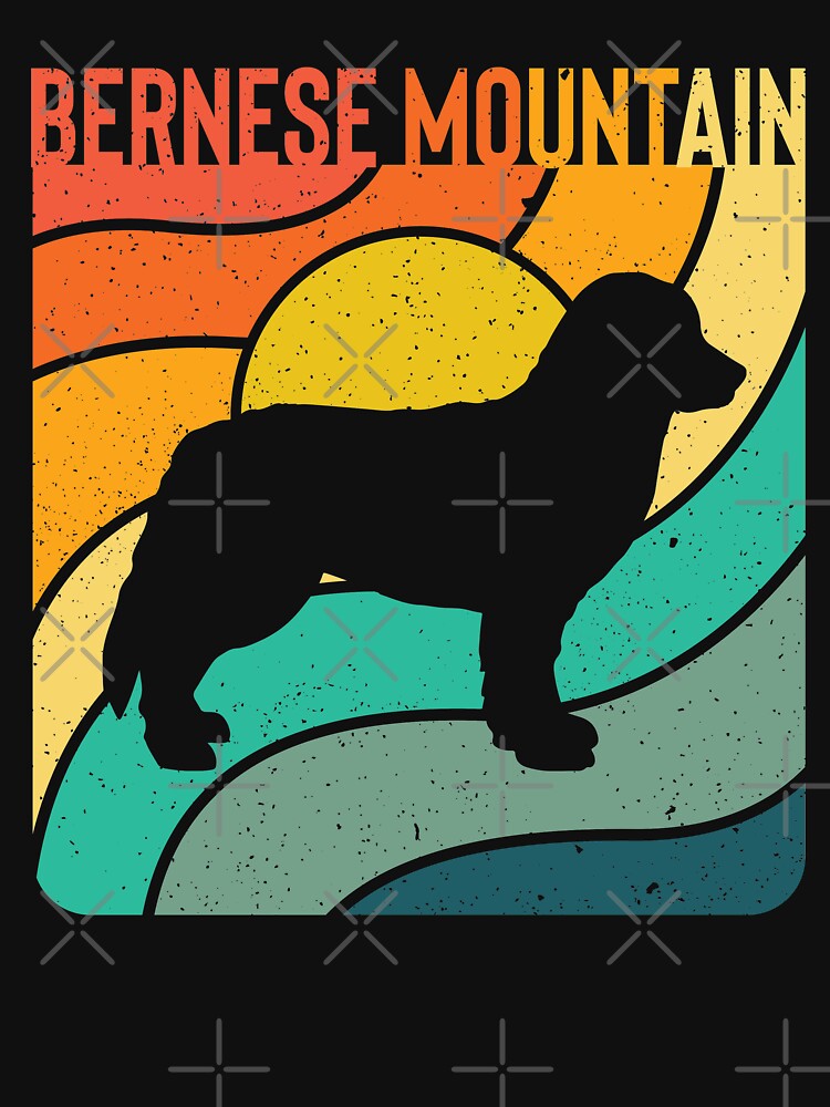 Bernese Mountain Dog Vintage Gift Pet Lover by rafaeltto