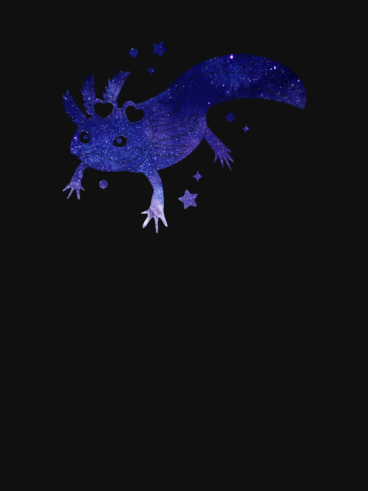 Axolotl Night Sky by 37jlee