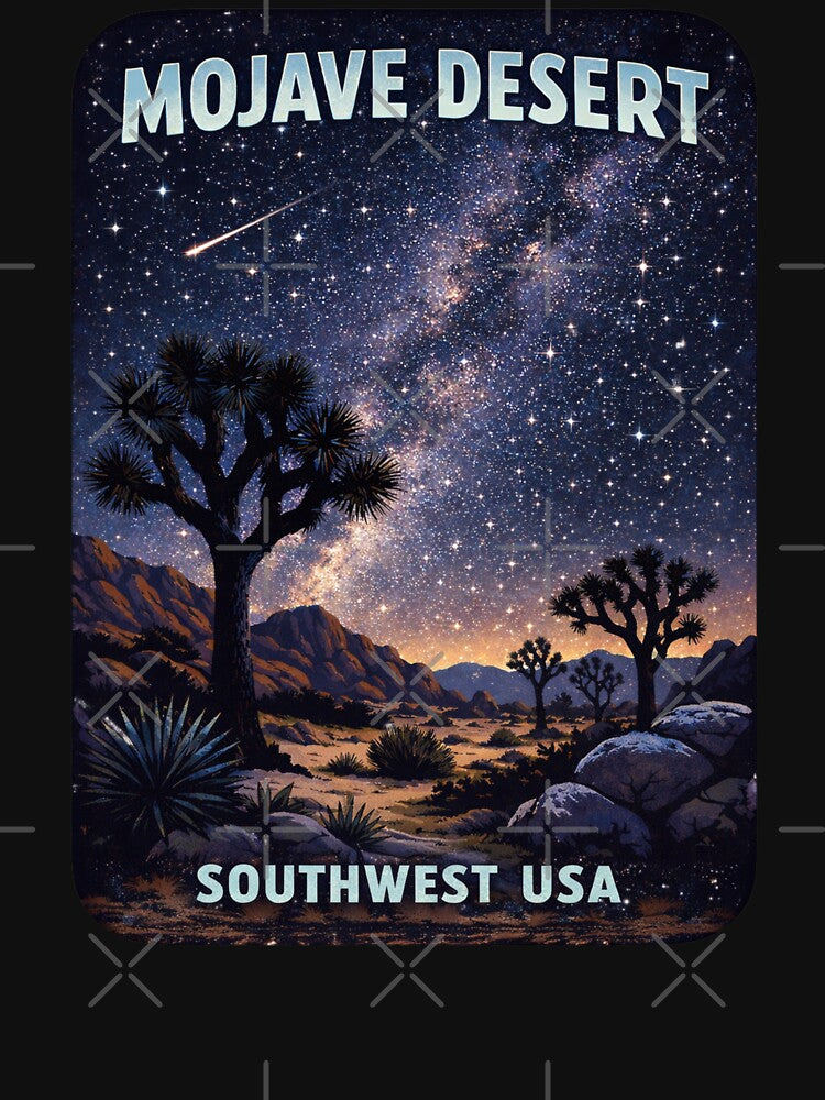 Mojave Desert Milky Way Galaxy by MojaveTradePost