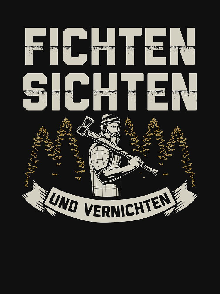 Spruce Sifting And Destroying Lumberjack Lumberjack Wood by Nailgun