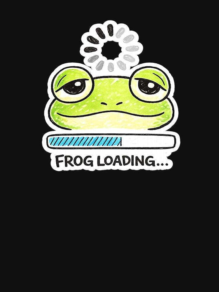 Frog Loading - chill mode by Dinaelsherkawy