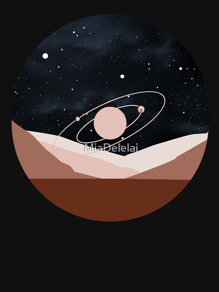 Cosmic Desert Egg | Galaxy Photography by MiaDelelai
