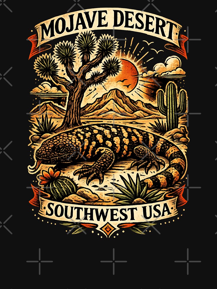 Mojave Desert Gila Monster by MojaveTradePost