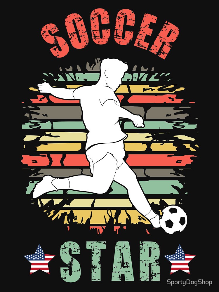 USA Soccer Star, Soccer Superstar by SportyDogShop