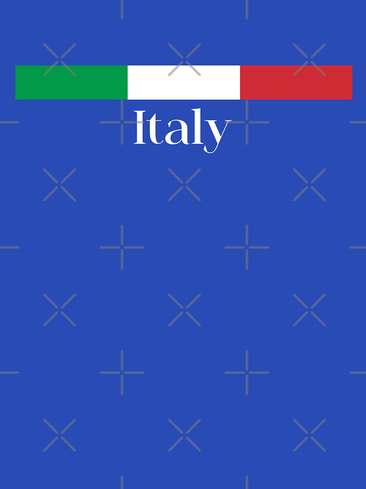 Italy flag design jersey fan by LayersDesign