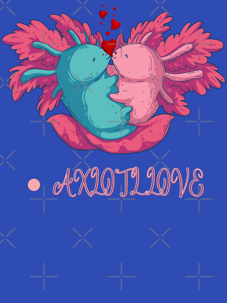 Axolotl love with love by Beena83