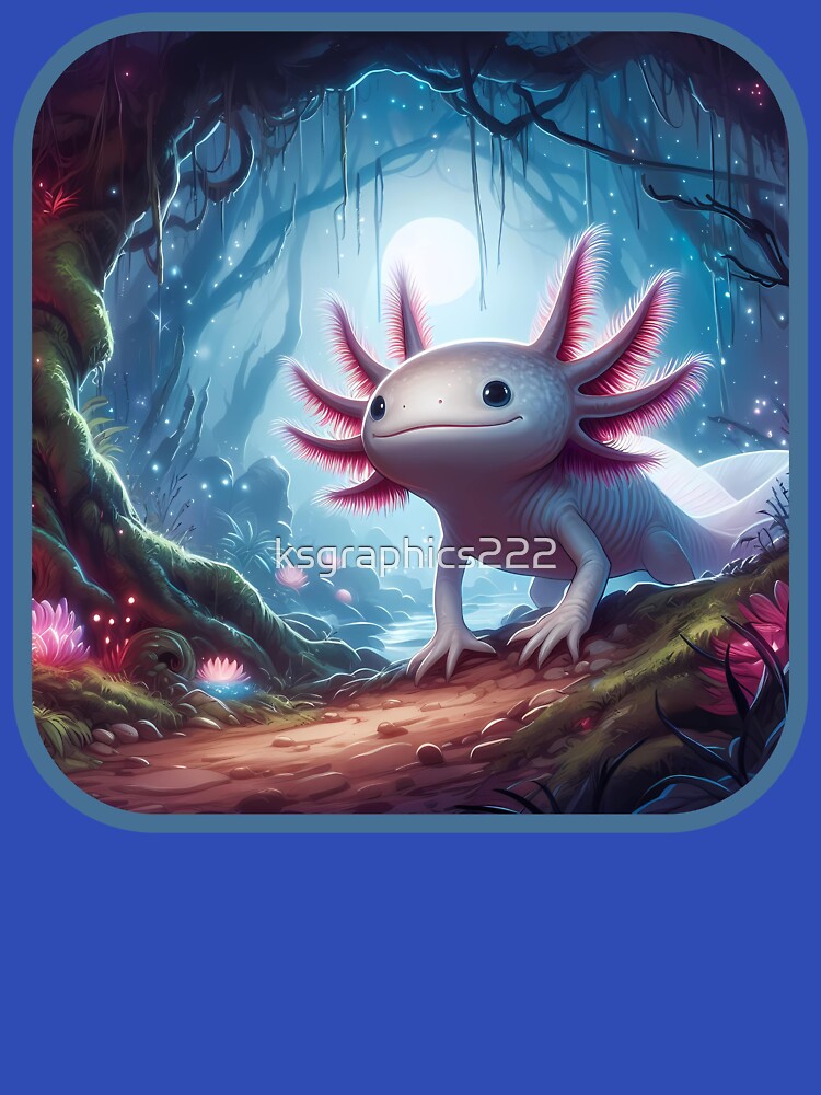 Axolotl Art #56 | Axolotl Lovers by ksgraphics222