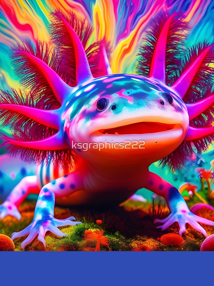Axolotl Art #93 | Axolotl Lovers by ksgraphics222