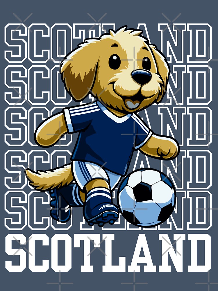 Dog Playing Football | Scotland Edition by McThingummy