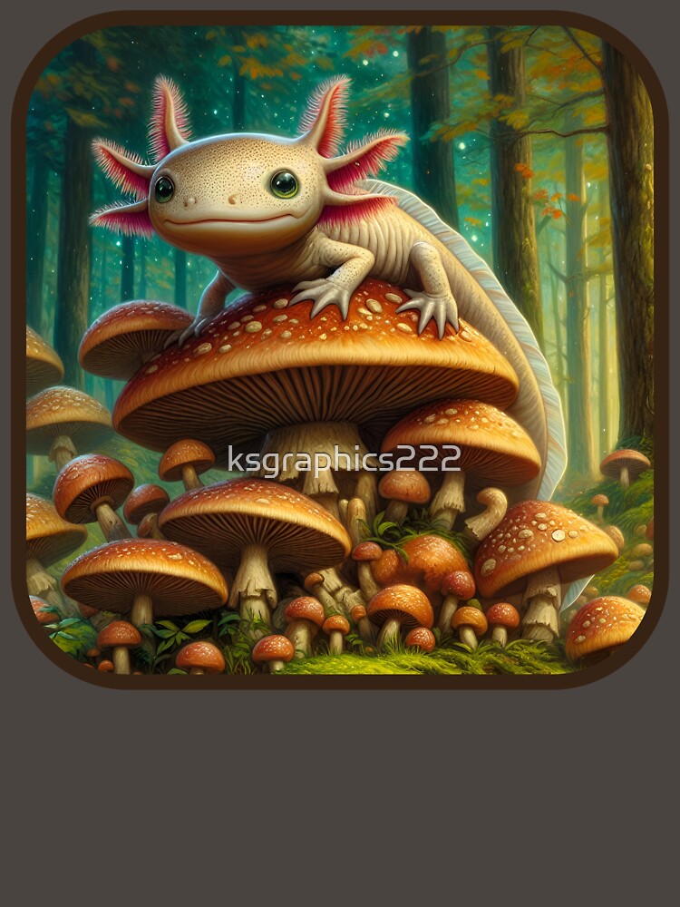 Axolotl Art #43 | Axolotl Lovers by ksgraphics222
