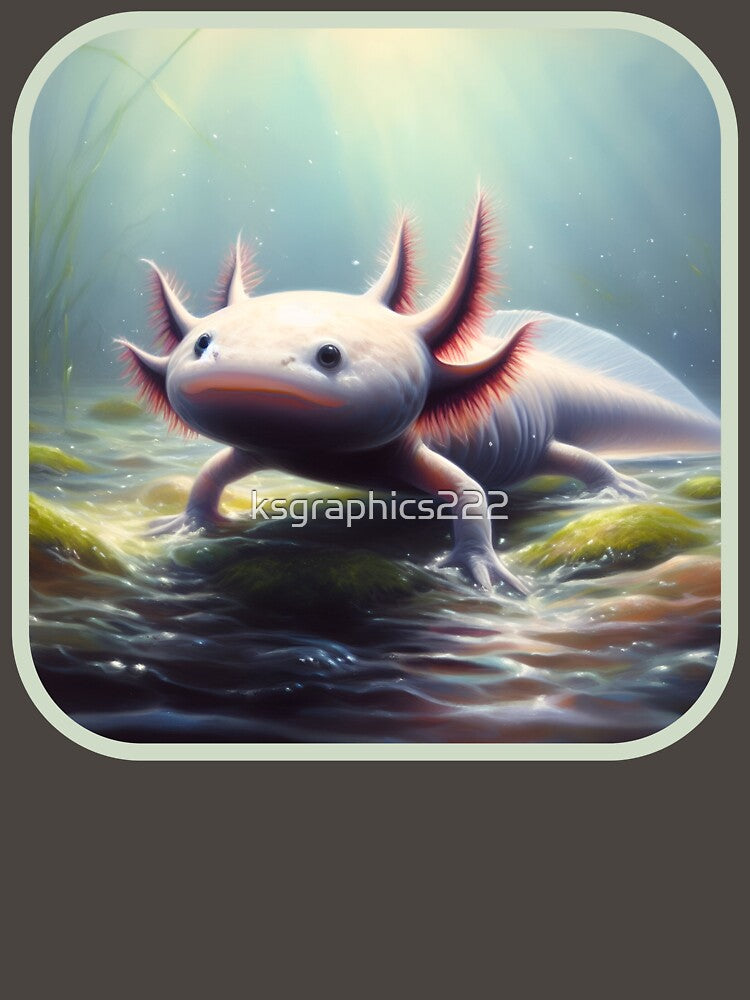Axolotl Art #19 | Axolotl Lovers by ksgraphics222