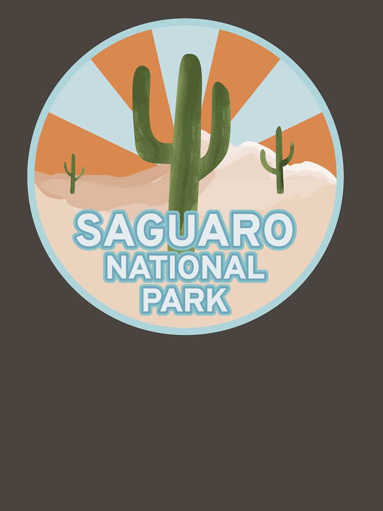 Saguaro National Park At Sunset by al-gal-designs