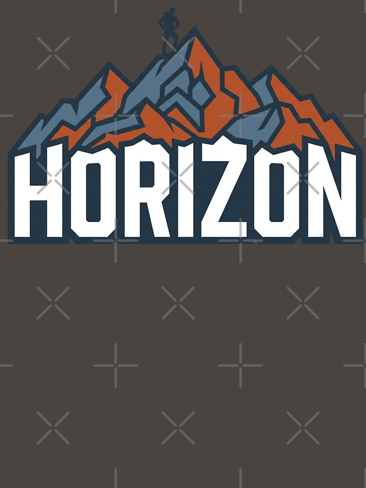 Horizon Mountain Summit Hiking Adventure Graphic by SaDesign99