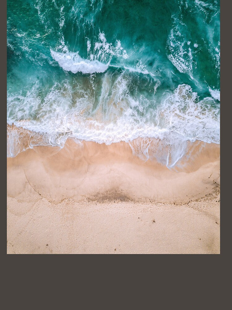 Waves Crash on the Beach by Raminovitch