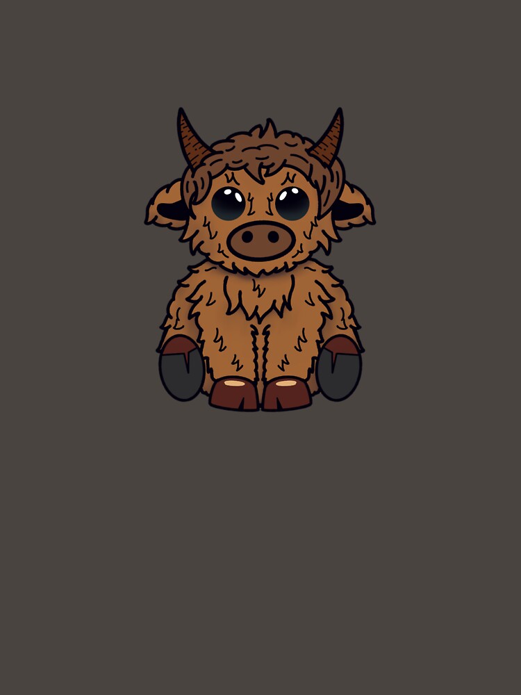 Little Highland Cow by CasketSoup
