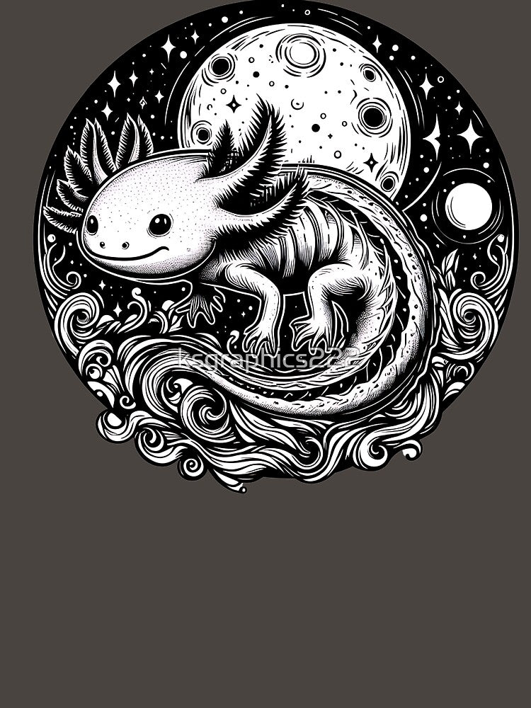 Axolotl Art #130 | Axolotl Lovers by ksgraphics222