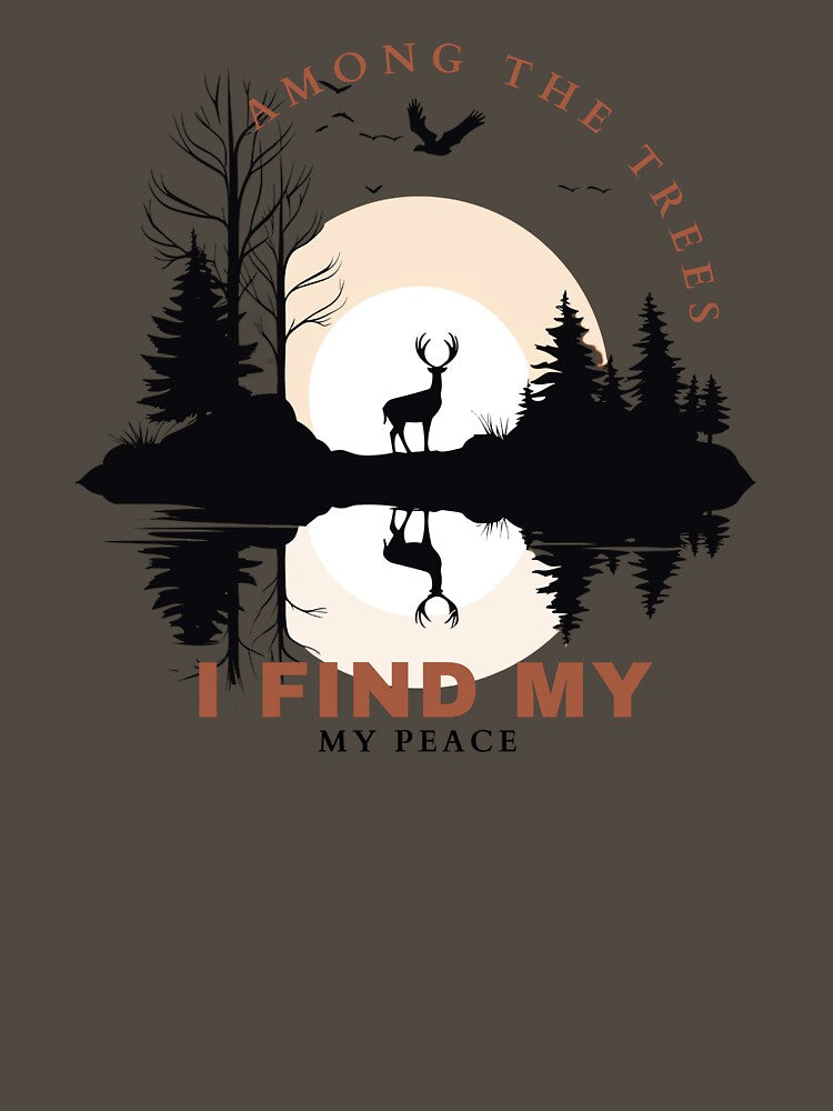 Among the Trees Where I Find My Peace by Creation Artful