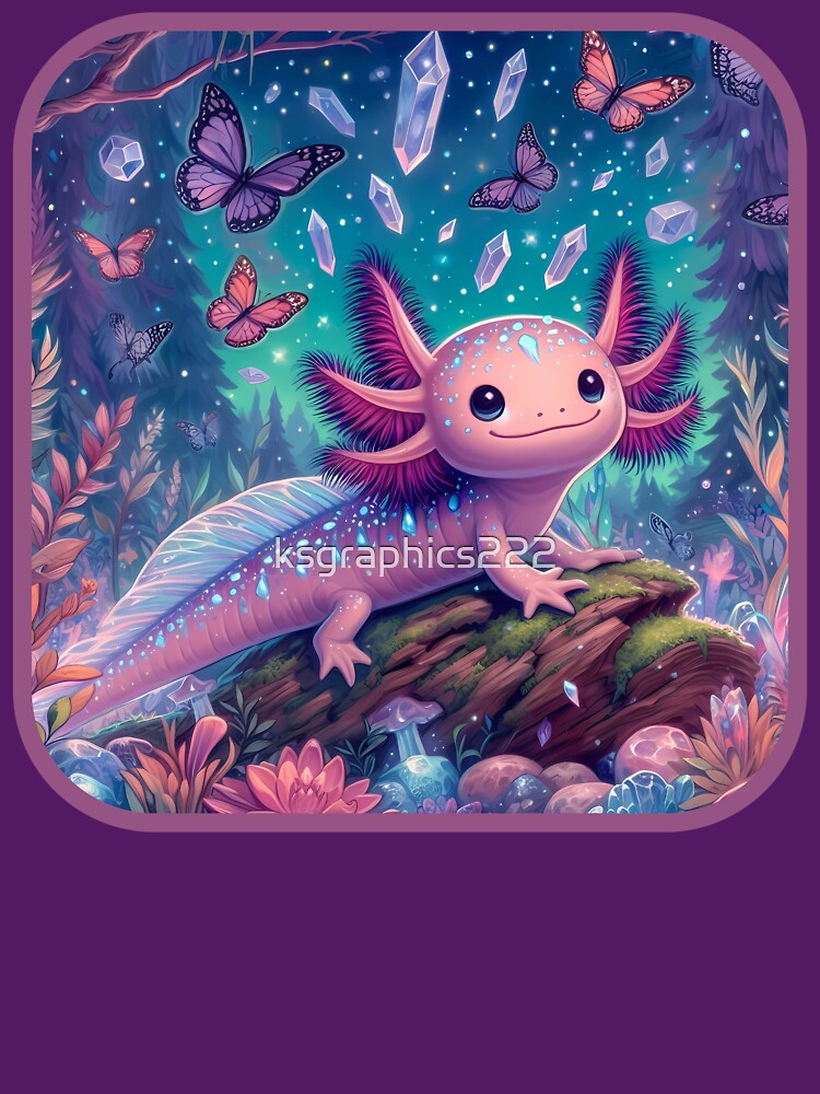 Axolotl Art #55 | Axolotl Lovers by ksgraphics222