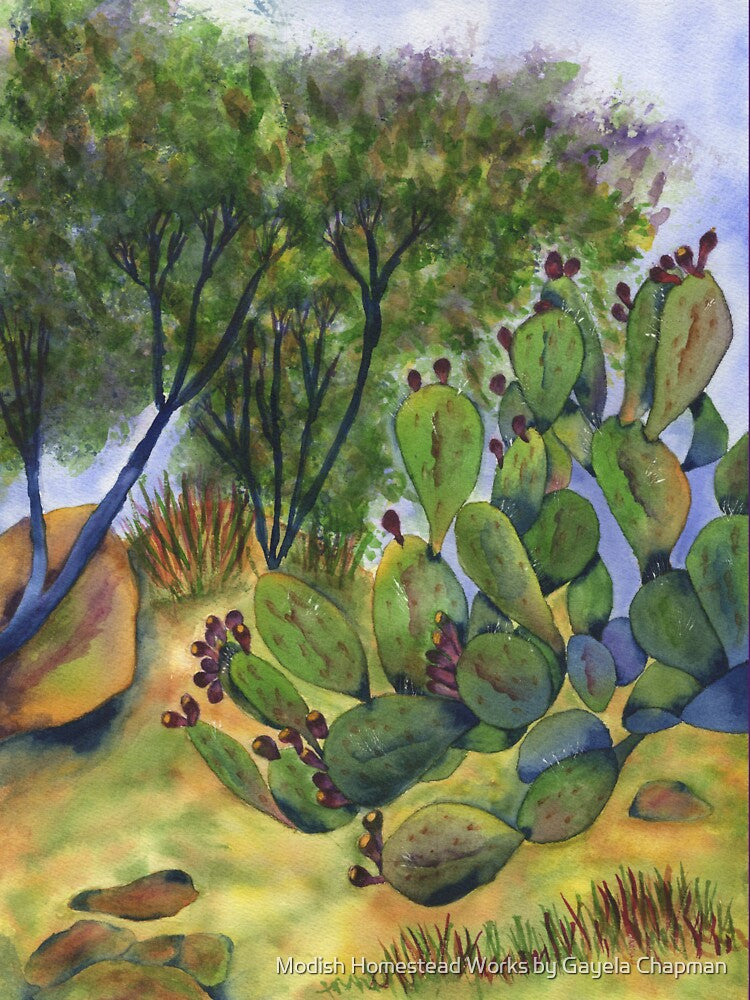 Cactus Country Colors by Modish Homestead Works by Gayela Chapman