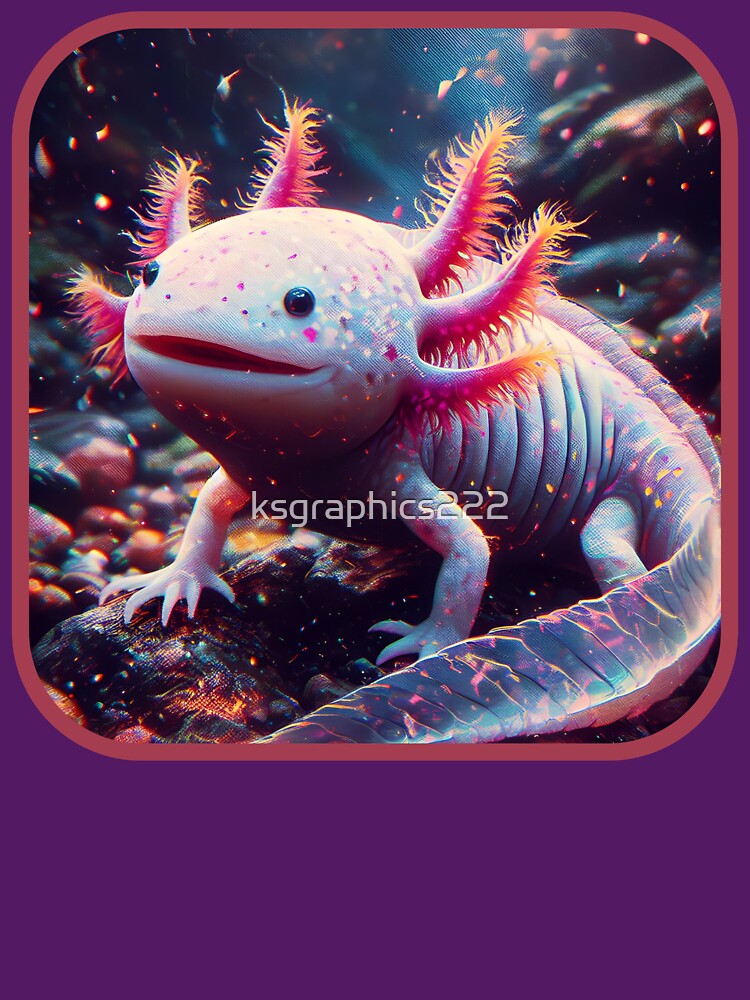 Axolotl Art #33 | Axolotl Lovers by ksgraphics222