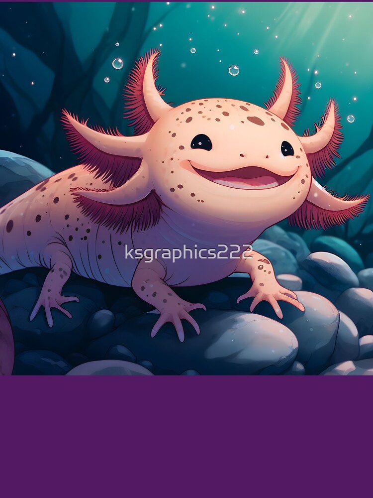 Axolotl Art #9 | Axolotl Lovers by ksgraphics222