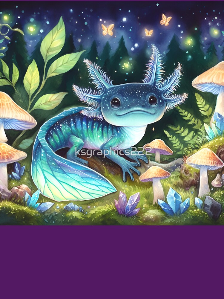 Axolotl Art #15 | Axolotl Lovers by ksgraphics222
