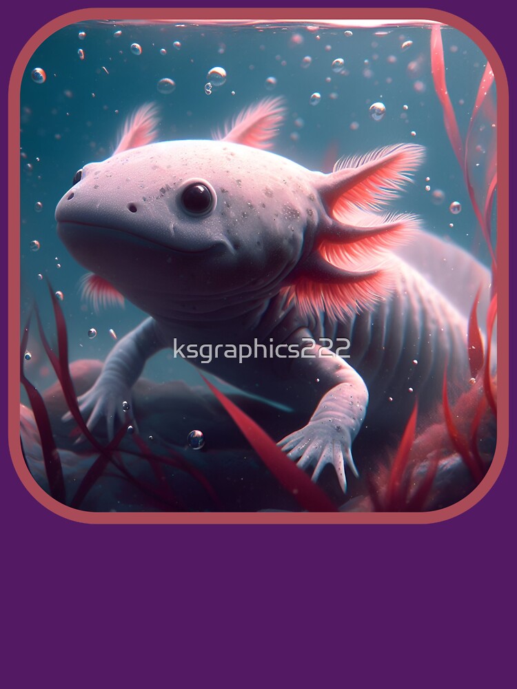 Axolotl Art #22 | Axolotl Lovers by ksgraphics222