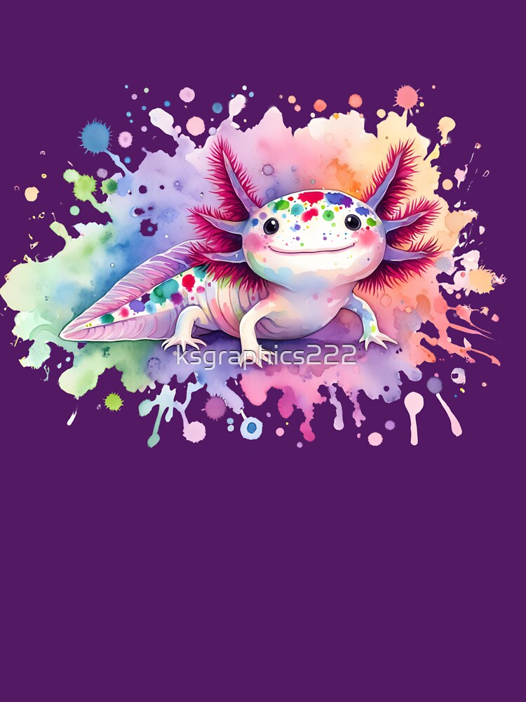 Axolotl Art #106 | Axolotl Lovers by ksgraphics222