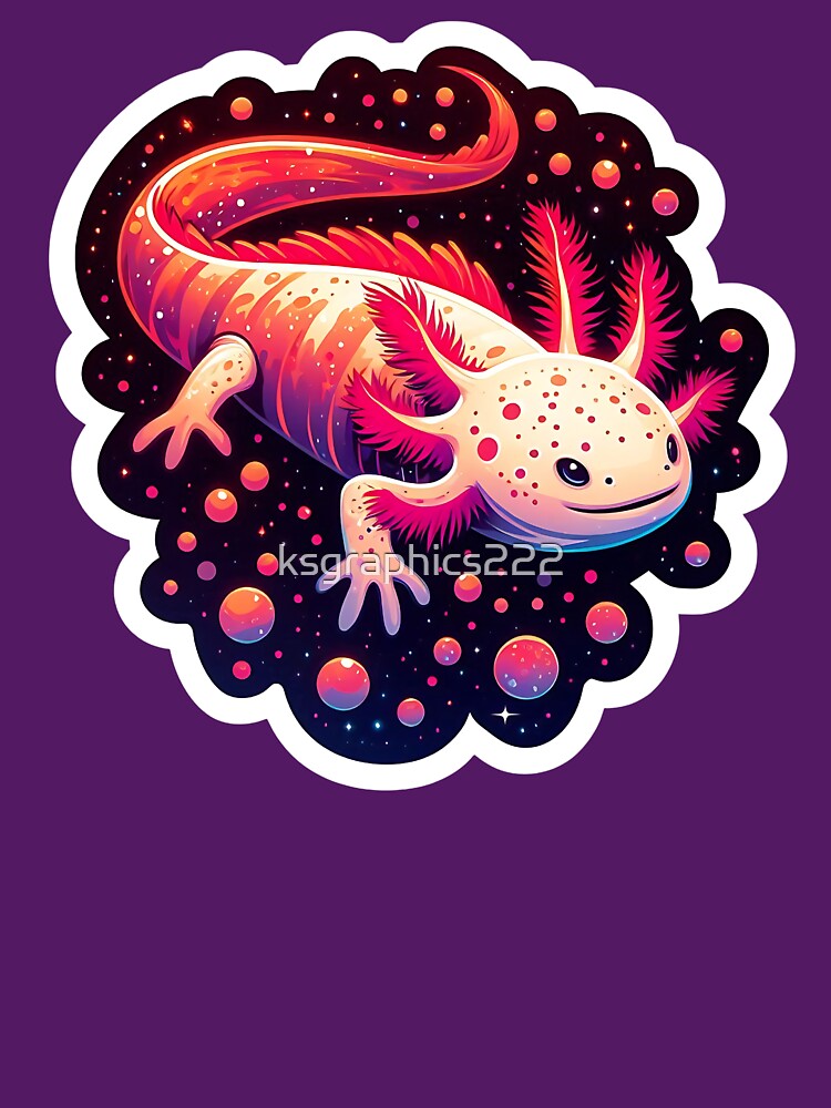 Axolotl Art #157 | Axolotl Lovers by ksgraphics222