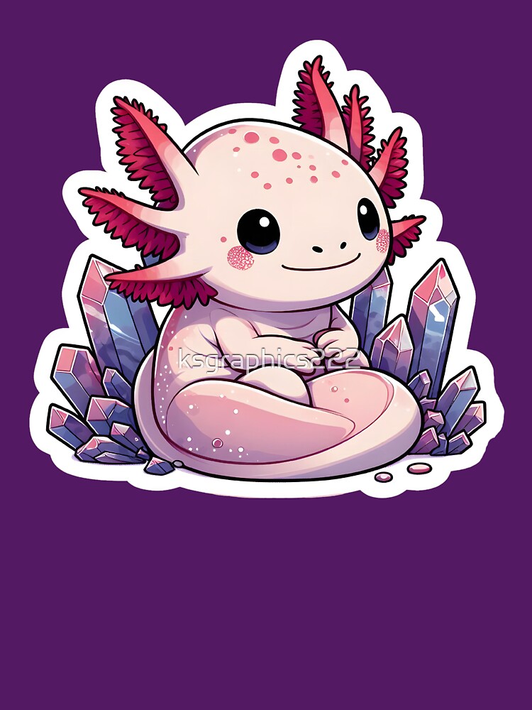 Axolotl Art #109 | Axolotl Lovers by ksgraphics222