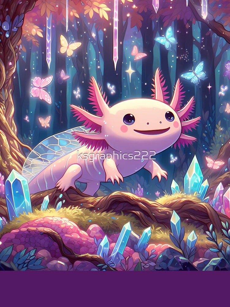 Axolotl Art #85 | Axolotl Lovers by ksgraphics222
