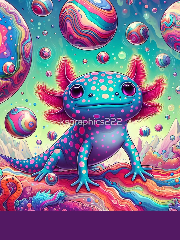 Axolotl Art #91 | Axolotl Lovers by ksgraphics222