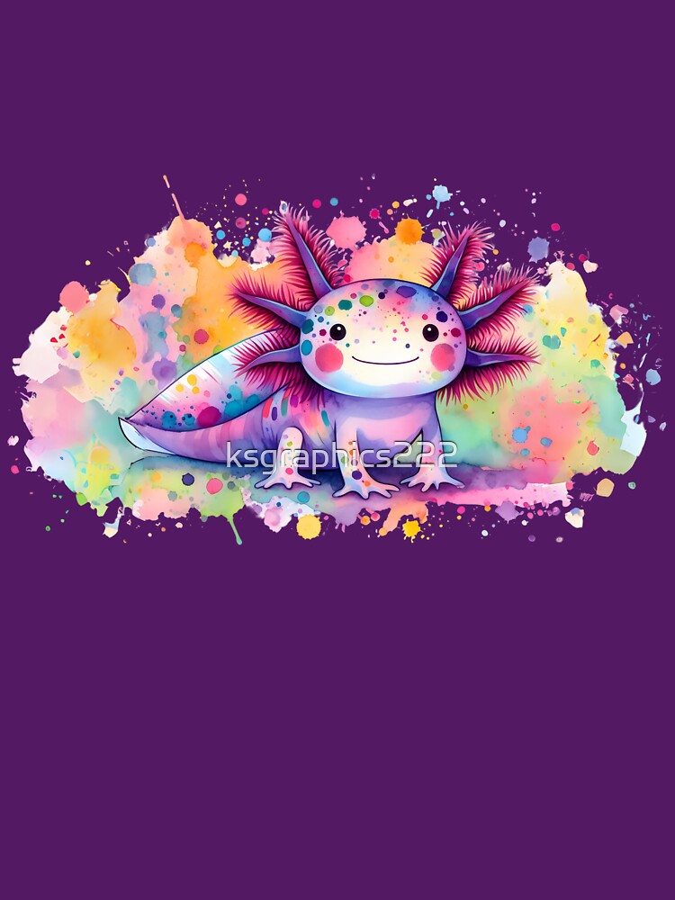 Axolotl Art #107 | Axolotl Lovers by ksgraphics222