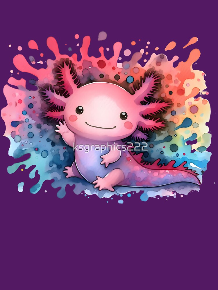 Axolotl Art #104 | Axolotl Lovers by ksgraphics222