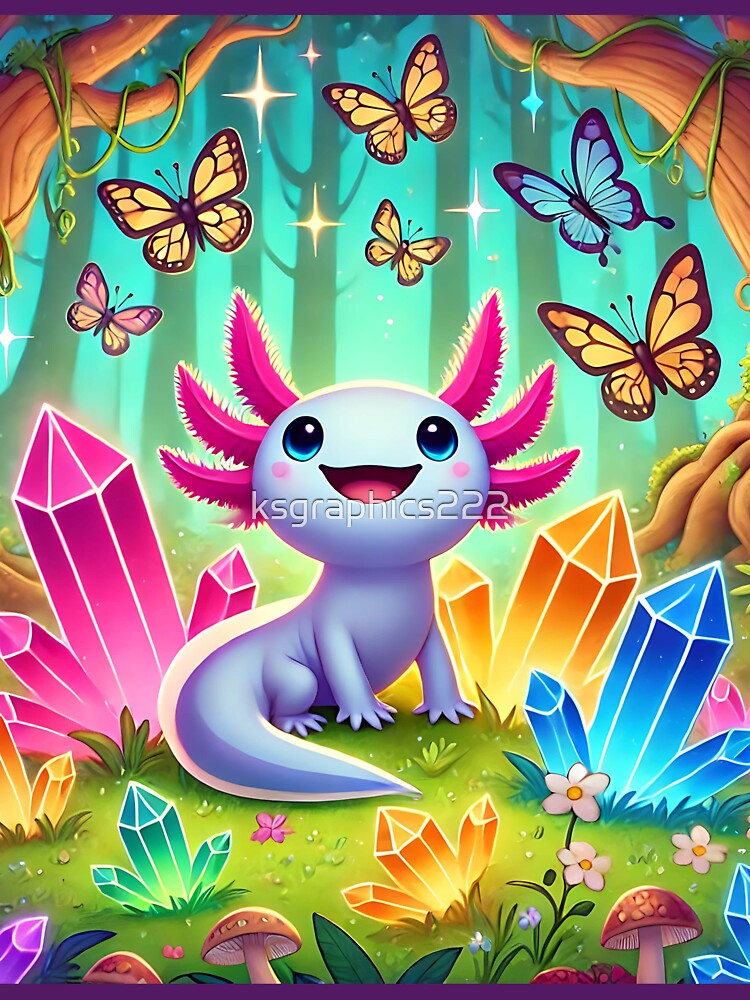 Axolotl Art #169 | Axolotl Lovers by ksgraphics222