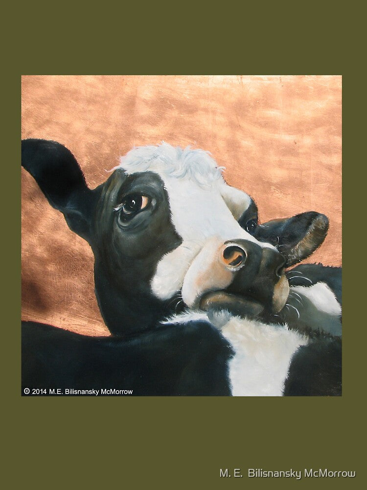 Pensive Cow by M. E.  Bilisnansky McMorrow