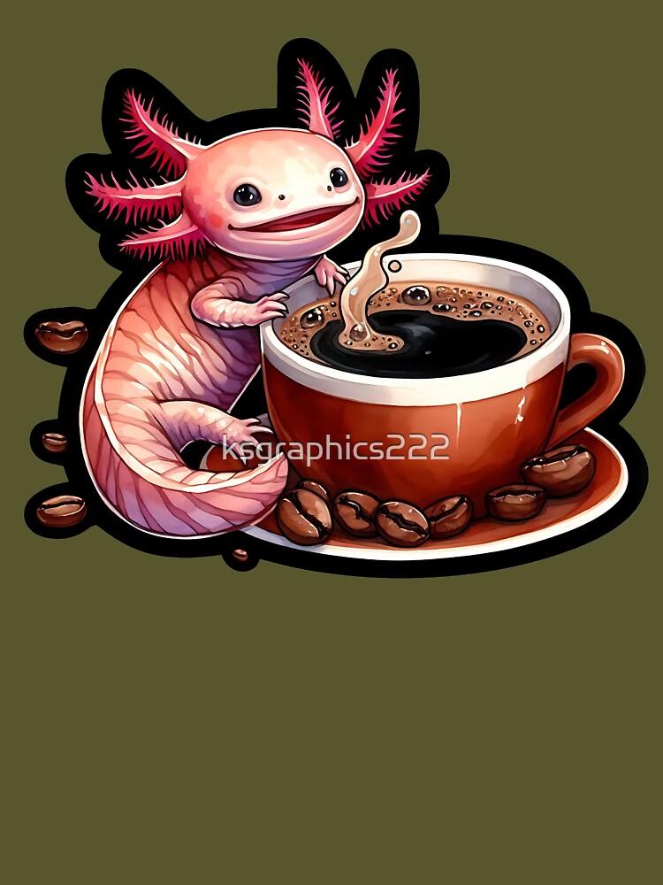 Axolotl Art #131 | Axolotl Lovers by ksgraphics222