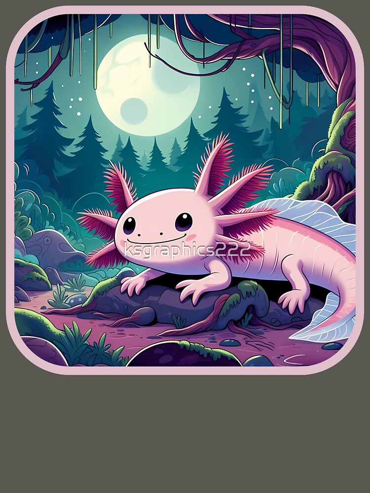 Axolotl Art #57 | Axolotl Lovers by ksgraphics222