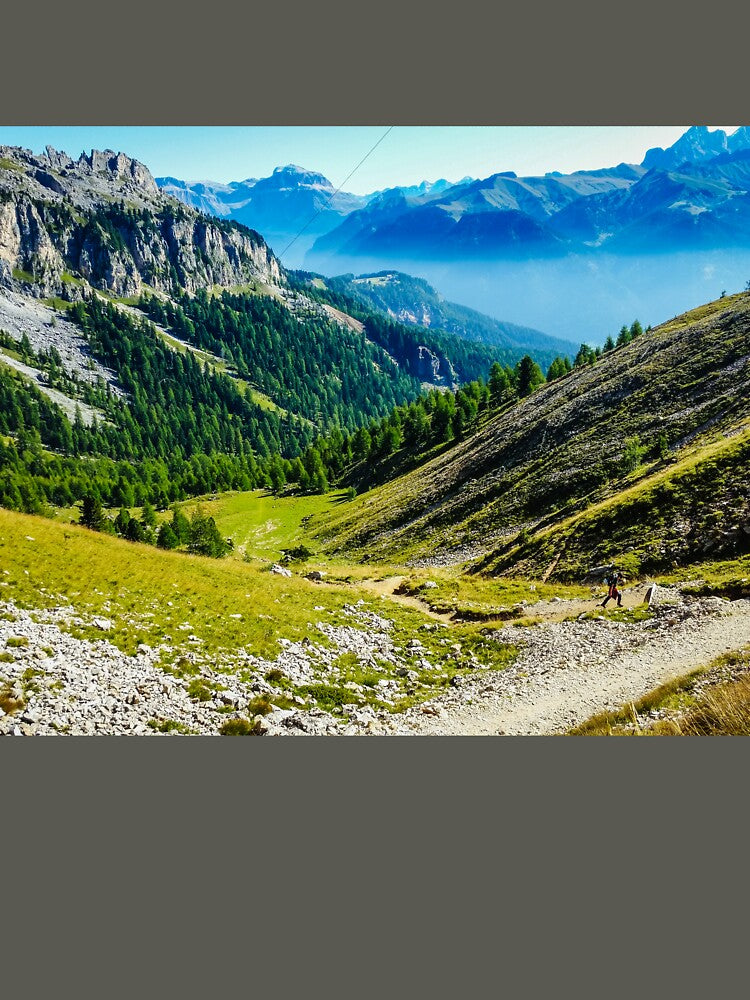 Beautiful green mountains in Dolomies. by Maniock